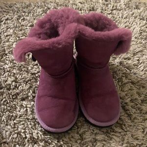 Purple Ugg boots